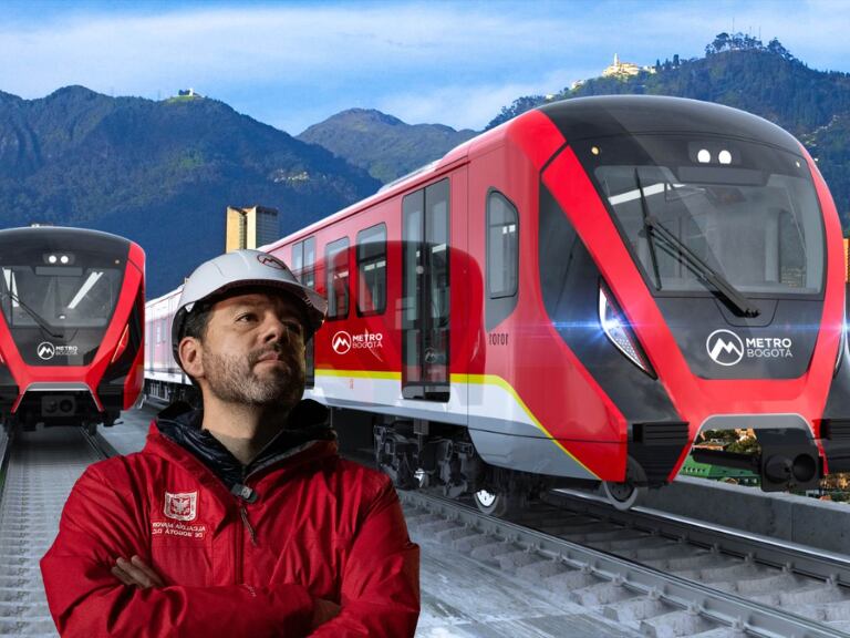 Estaciones del metro de Bogotá. Imagen de fondo: Empresa Metro Bogotá