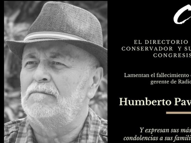 Fallecimiento Humberto Pava Camelo