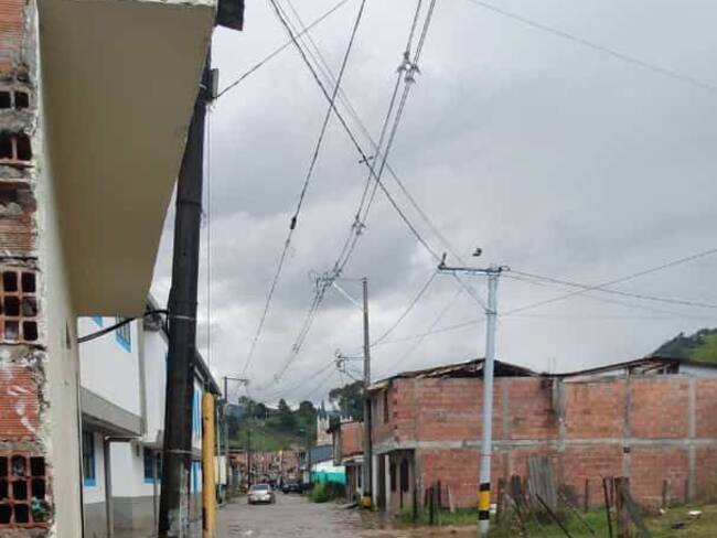 Fuerte aguacero generó graves inundaciones en Belmira, Antioquia