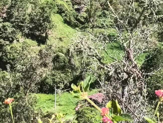 De no lograrse contener la emergencia, tres veredas y el municipio vecino de Jenesano se verían afectados.