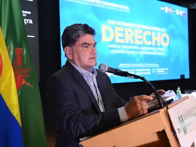 Procurador Gregorio Eljach en la Universidad Simón Bolívar. Foto: Procuraduría.