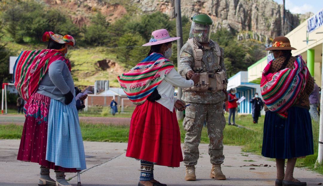 Las Fuerzas Militares han acompañado todo el proceso electoral peruano. 