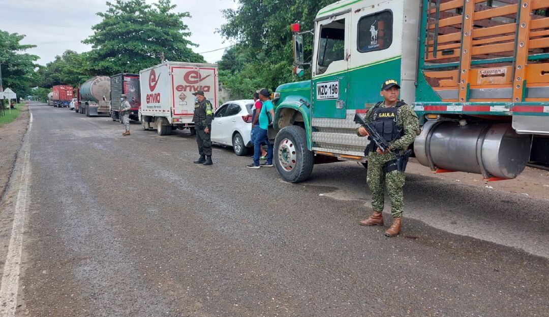 La Policía y el Ejército estarán acompañando a los transportadores de servicio público, particulares y de carga pesada