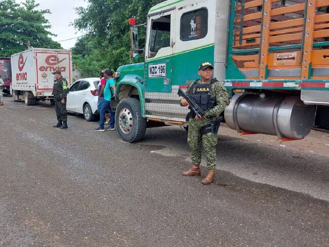 La Policía y el Ejército estarán acompañando a los transportadores de servicio público, particulares y de carga pesada
