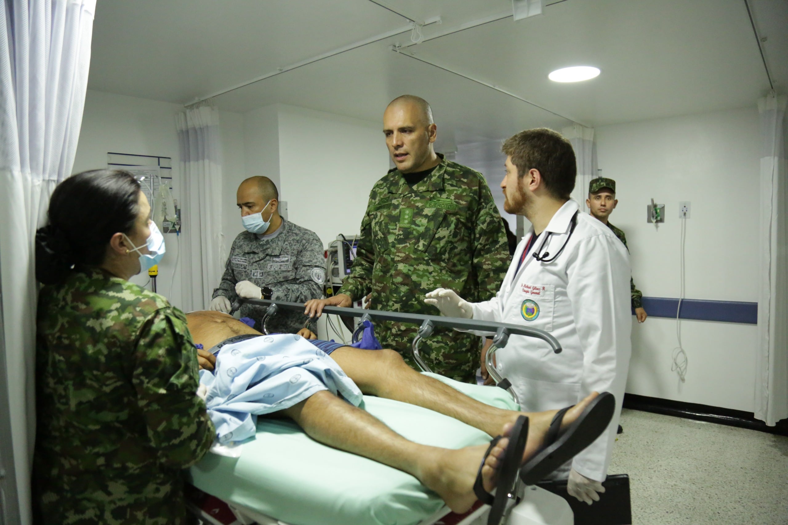 Heridos Hospital Militar