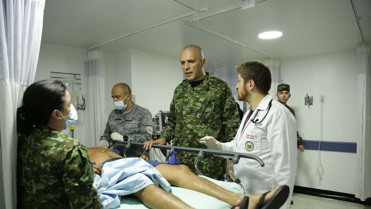 Accidente en Nariño: 19 militares ya reciben atención en el Hospital Militar Central