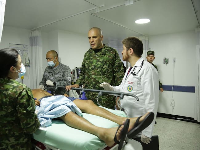 Heridos Hospital Militar