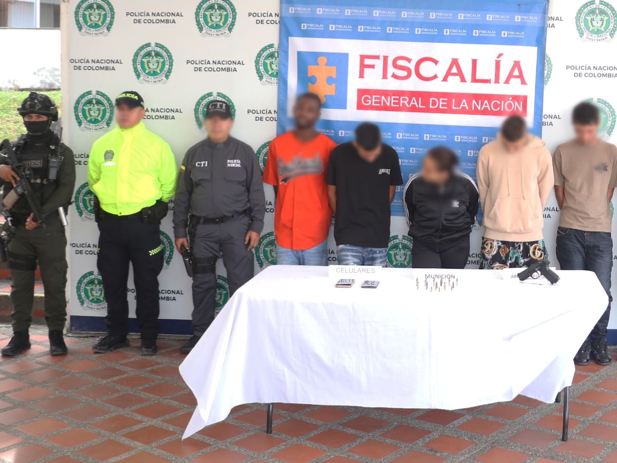 Golpe a estructura de sicarios de ‘Cordillera’ en Pereira: siete capturados por homicidio