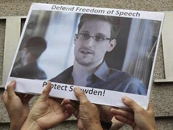 Exagente Snowden. Foto: EFE