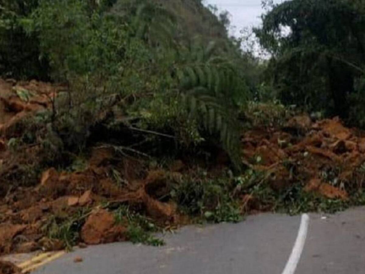60% de los municipios del Quindío están en alerta naranja por derrumbes