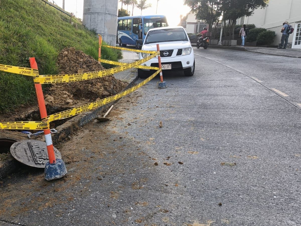 Daño que se presenta en el barrio Fátima de Manizales afecta a más de 1.400 usuarios