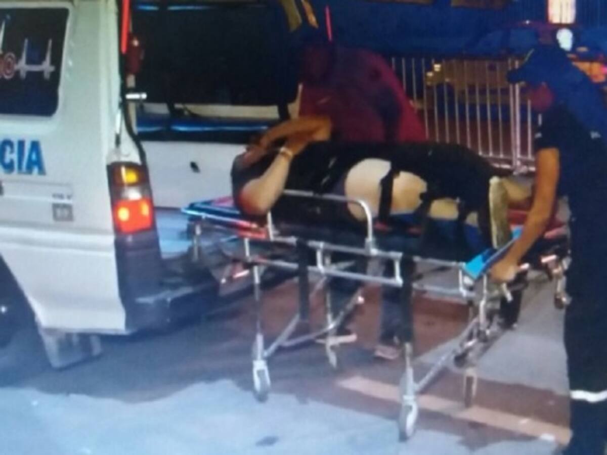 Hombre cayó de andamio, mientras retiraba equipos del Salsódromo