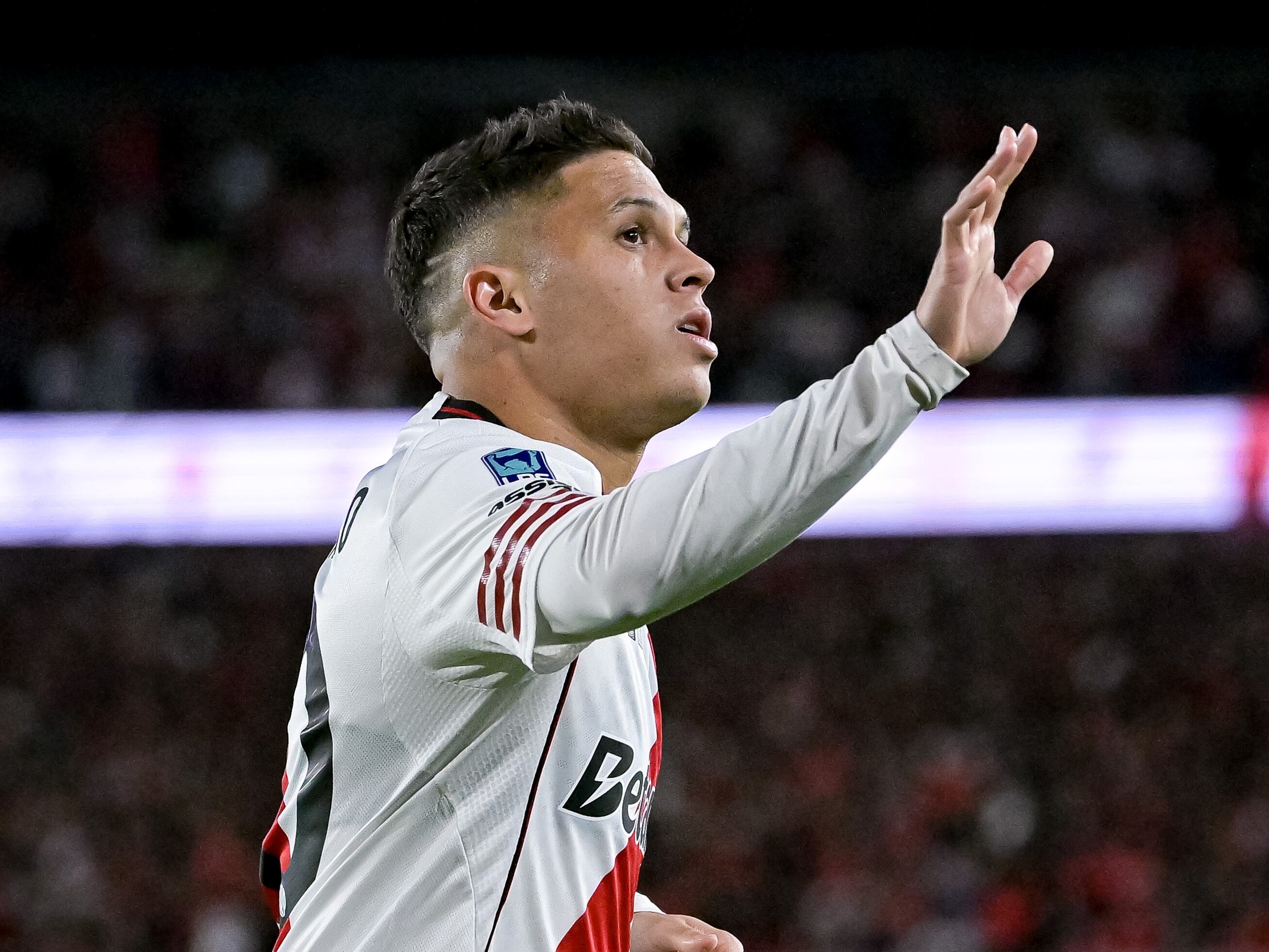 Juan Fernando Quintero, volante y figura de River Plate.  (Photo by Marcelo Endelli/Getty Images)