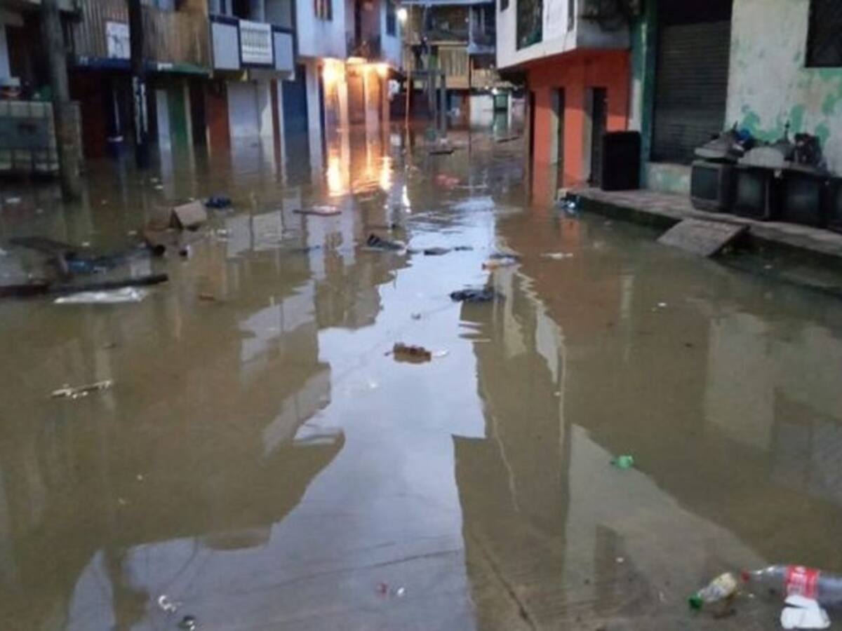 Barbacoas nuevamente inundado