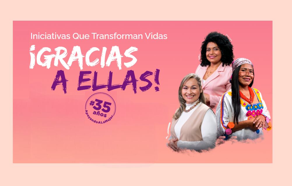 Premio Cafam a la Mujer, 35 años de historias llenas de poder, vigor, dignidad y resultados tangibles.