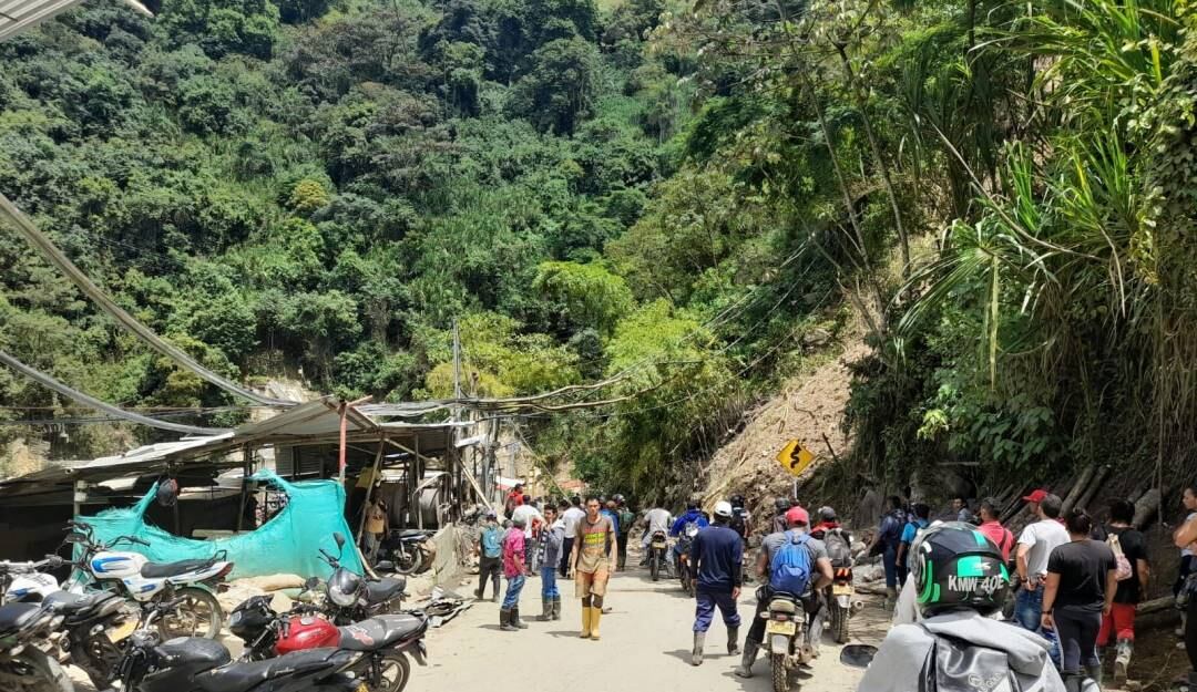 En Marmato dos mineros pierden la vida. Crédito: Secretaría de Medio Ambiente