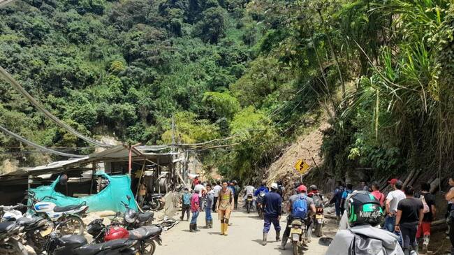 En Marmato dos mineros pierden la vida. Crédito: Secretaría de Medio Ambiente