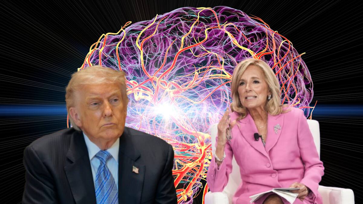 Trump criticó a Jill Biden por no ayudar a su esposo cuando creyó que sufría un derrame cerebral