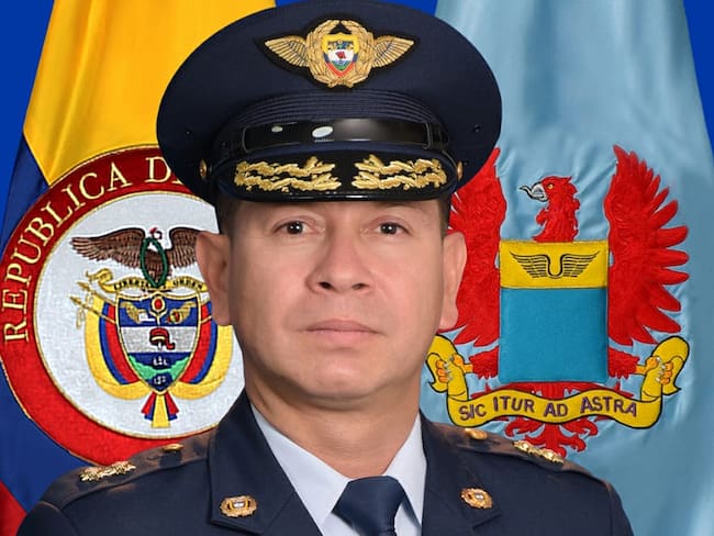 General Danysh Adey Forero Camacho, oficial de la Fuerza Aeroespacial Colombiana (FAC). Cortesía FF.MM.
