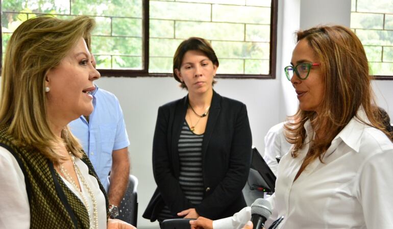 Ministra de Educación, Gina Parody.