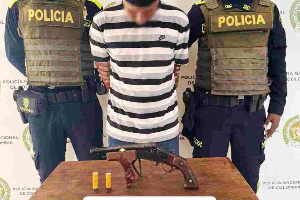 Capturados tres sujetos en diferentes barrios de Cartagena con armas