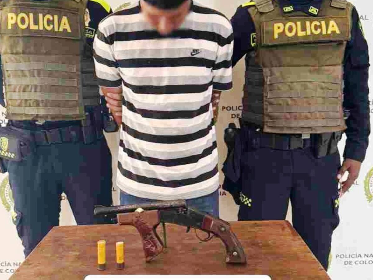 Capturados tres sujetos en diferentes barrios de Cartagena con armas