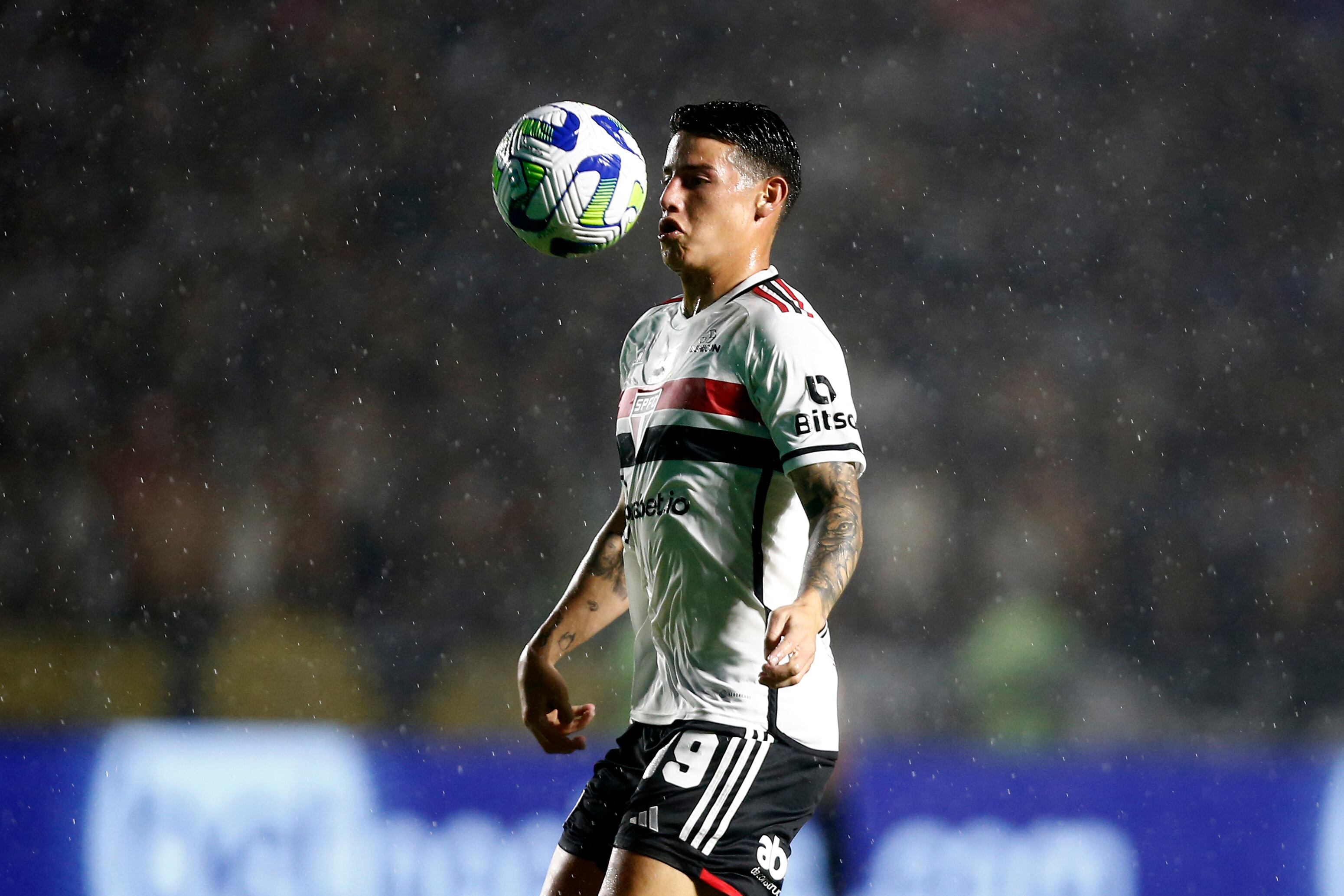 James Rodríguez en São Paulo | Foto: Wagner Meier/Getty Images