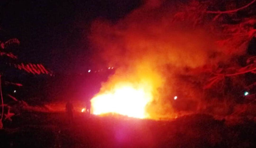 Todo indica que manos criminales habría provocado la conflagración