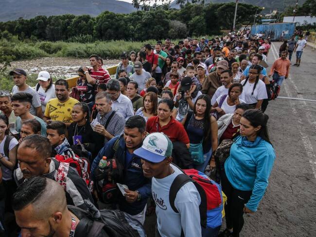 Migración: De 40.000 migrantes diarios, 5.000 no regresan a Venezuela