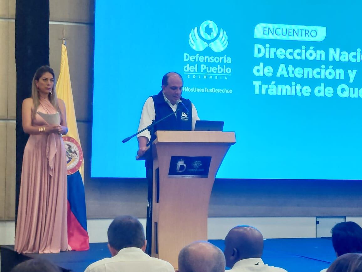 Defensor del pueblo en Barranquilla./ Foto: Caracol Radio