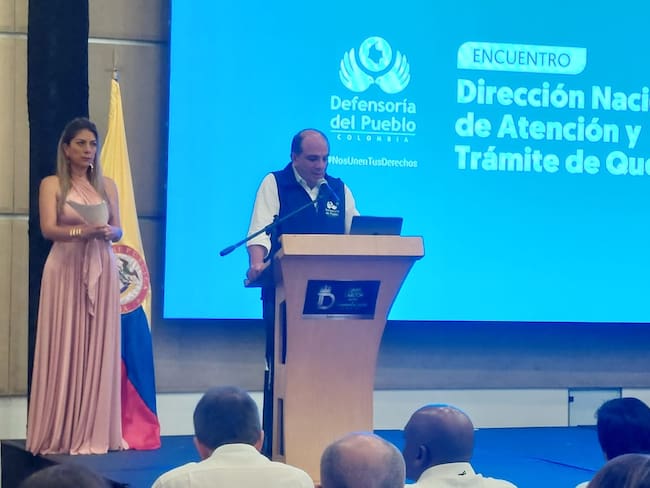 Defensor del pueblo en Barranquilla./ Foto: Caracol Radio