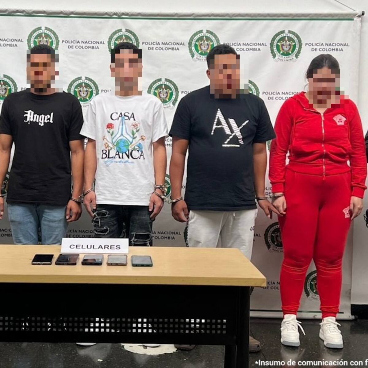 Seis personas están acusadas de robar a más de 30 personas en fincas de Copacabana