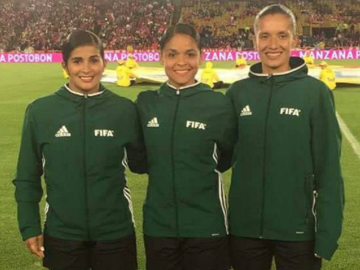 Mary Blanco, la árbitra colombiana que estará en el Mundial femenino