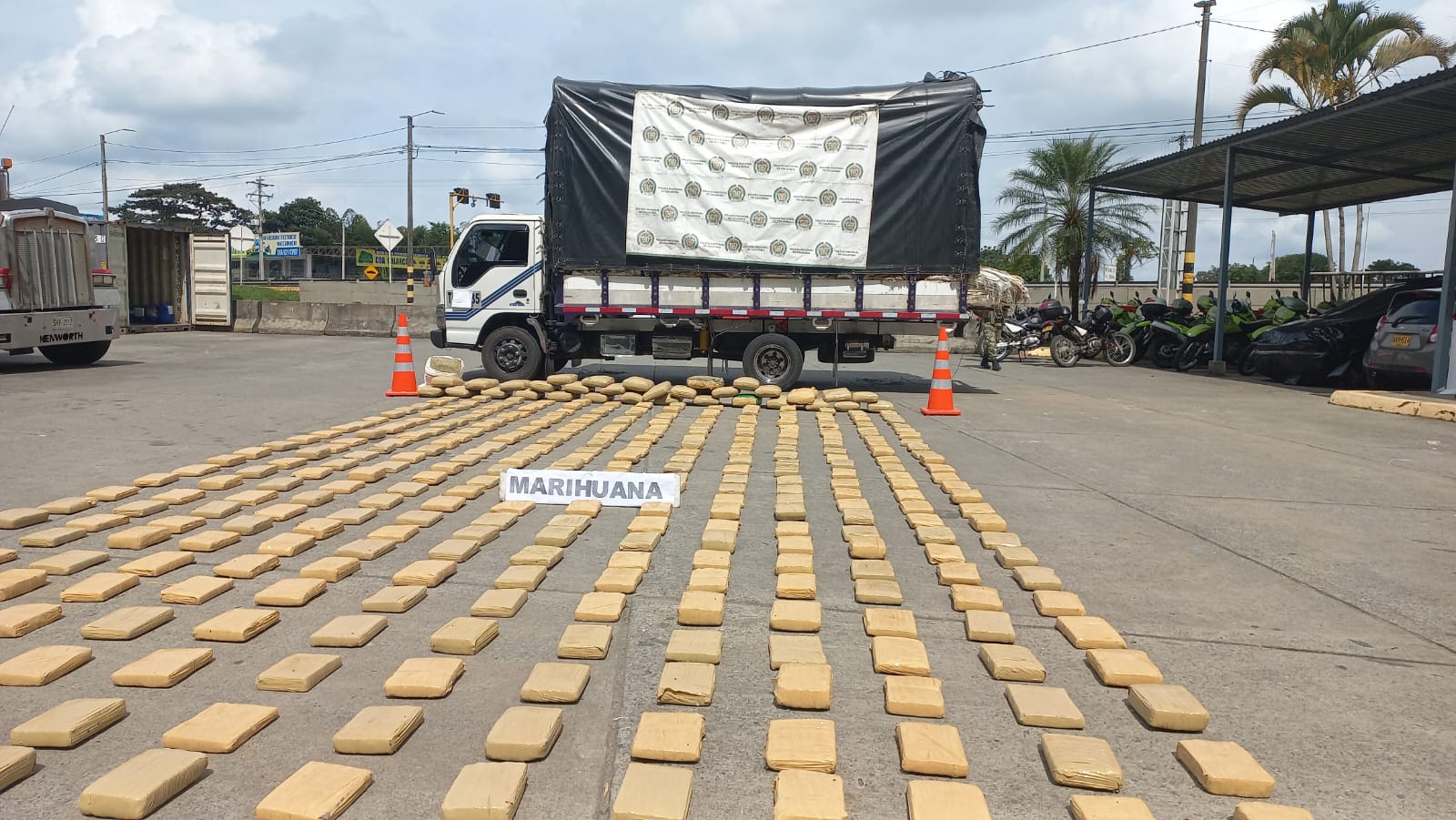 Marihuana incautada. Imagen de archivo.