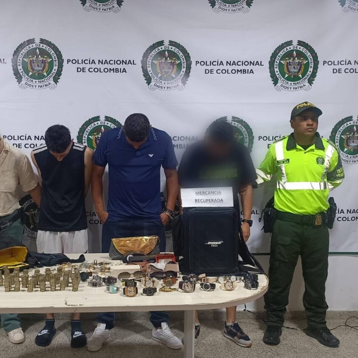 En Apartadó, cuatro personas cometieron un millonario hurto y en la huida fueron atrapados
