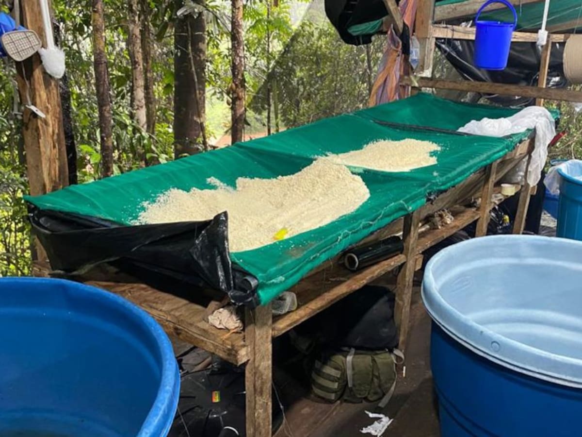 En Putumayo ubican millonario laboratorio cocalero