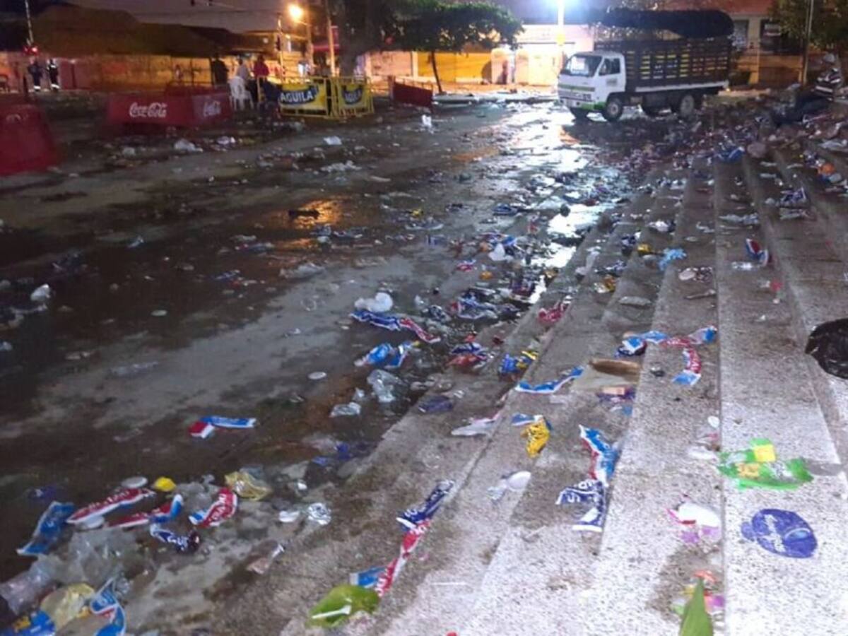 Proyecto busca reglamentación para manejo de basuras en eventos masivos