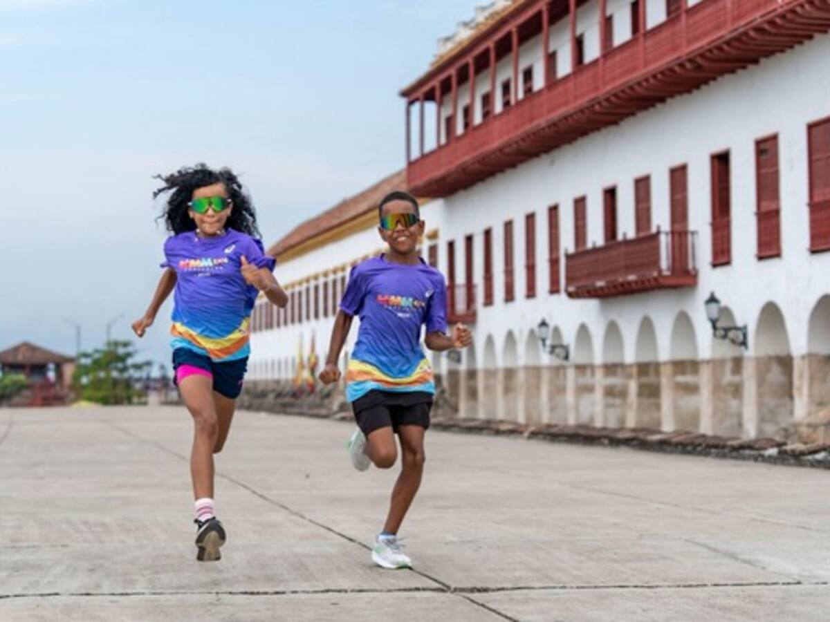 MMM Kids en Cartagena: una reunión de niños atletas