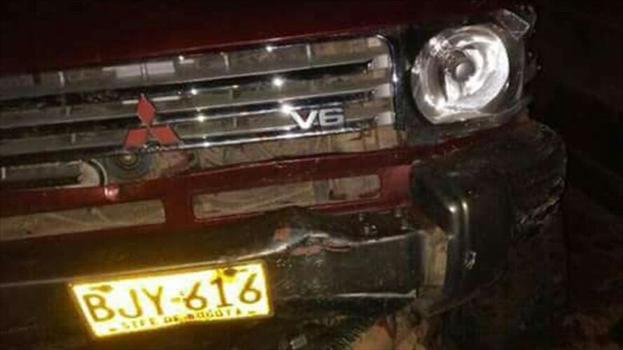 En Cauca, una persona falleció y dos resultaron heridas al ser arrolladas por un vehículo. Foto: Cortesía Carlos Andrés Gómez (W Radio)