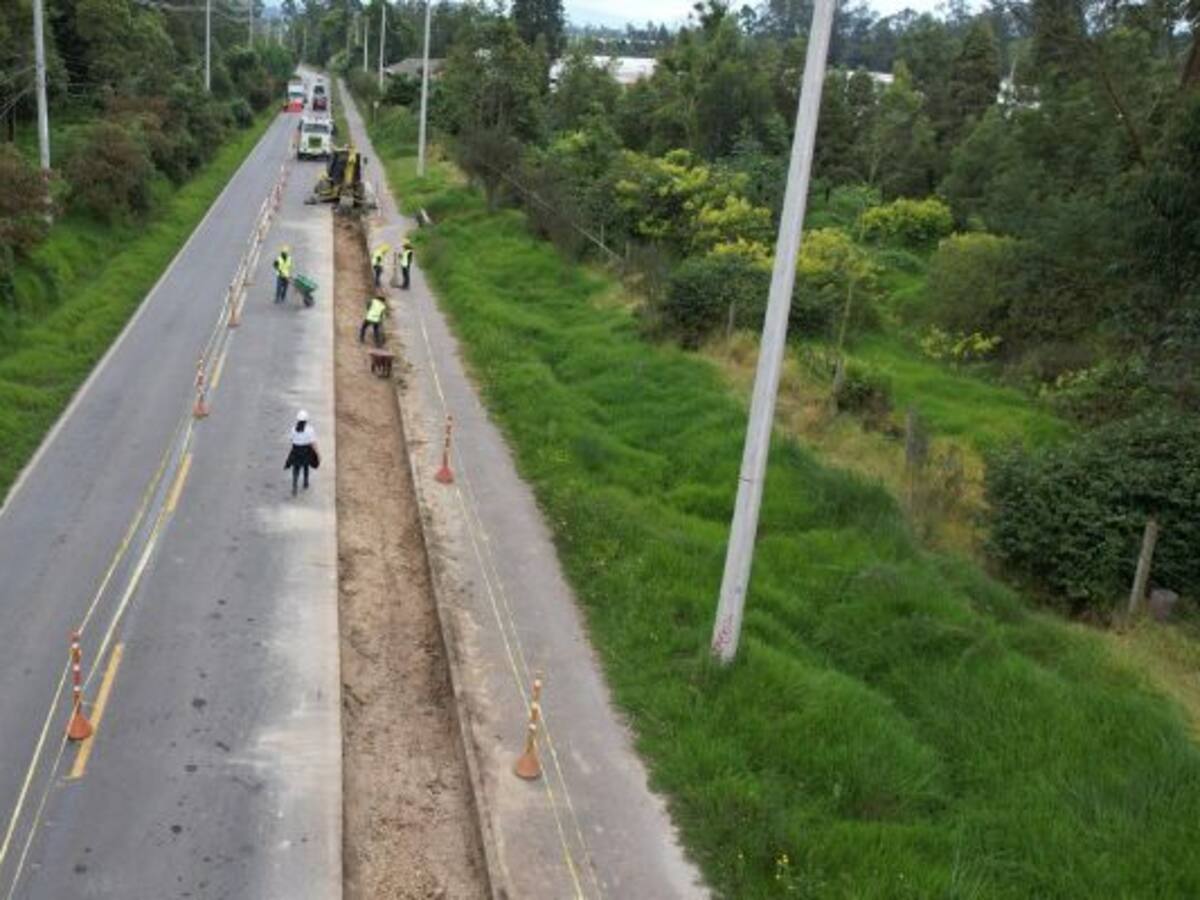 Cundinamarca invierte más de $3.000 millones de pesos en la vía Bojacá-El Corzo