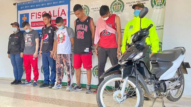 Esta organización se dedicaba al hurto en todas sus modalidades, utilizando armas de fuego y corto punzantes.