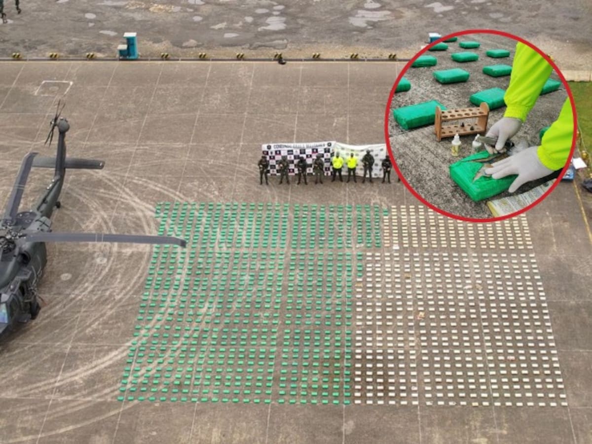 Incautadas 1,6 toneladas de marihuana en Putumayo