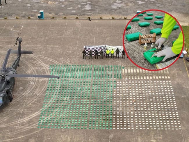 Incautadas 1,6 toneladas de marihuana en Putumayo