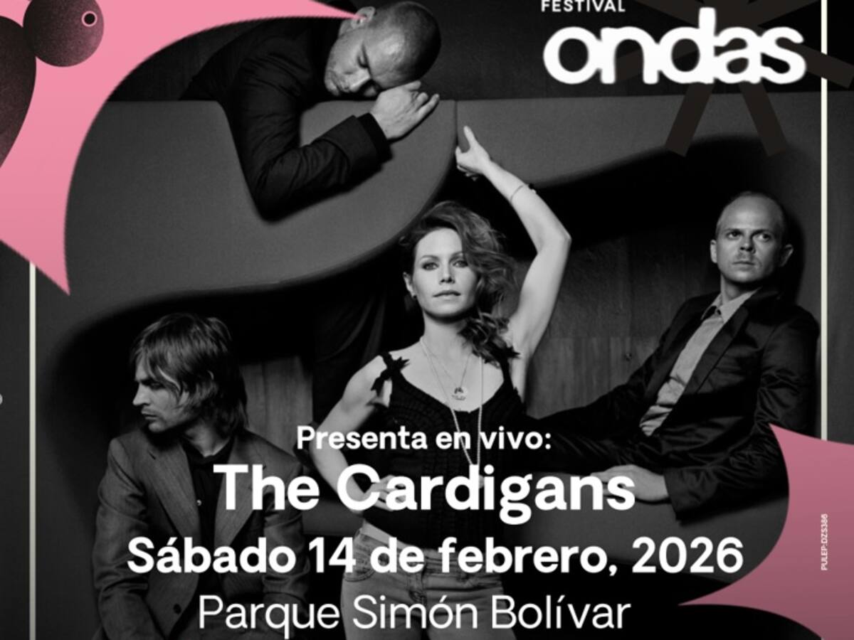The Cardigans estarán en Colombia en el Festival Ondas