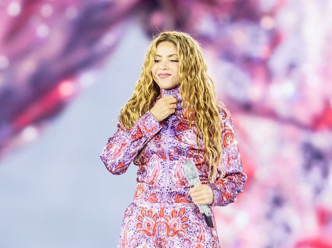 MADRID, SPAIN - SEPTEMBER 18: The singer Shakira performs during the first concert of her residency in Spain, at the Shakira Stadium within the Iberdrola Music complex, on 18 September, 2026 in Madrid, Spain. Shakira returns to Spain after eight years with a historic 12-concert residency in Madrid, the sole European stop on her ‘Las Mujeres Ya No Lloran World Tour’. (Photo By Ricardo Rubio/Europa Press via Getty Images)