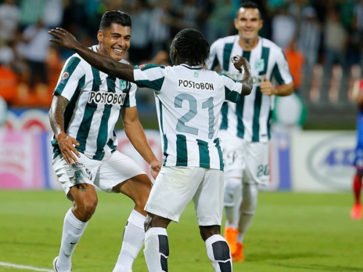 Con golazos de Duque y Chará, Nacional alcanza el liderato de la Liga