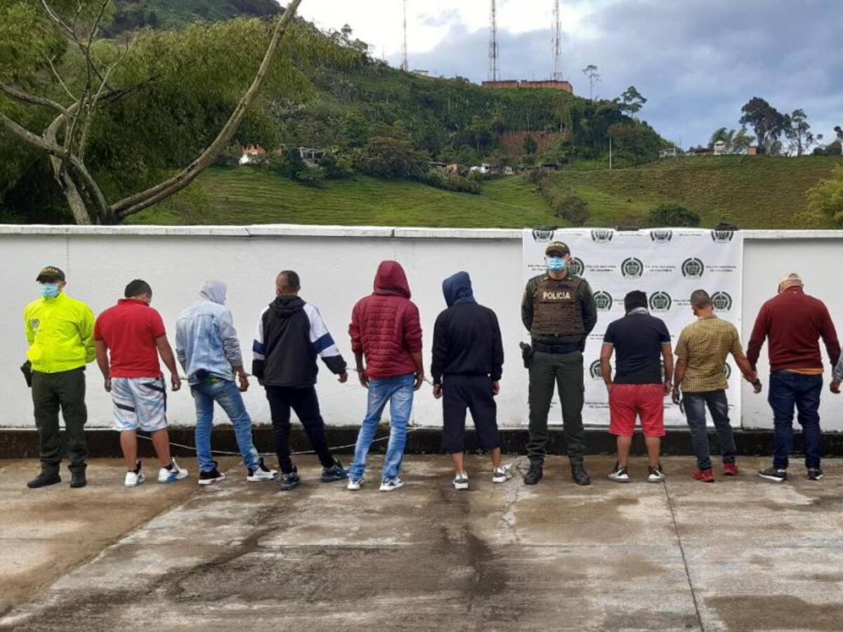 Capturan a 10 presuntos integrantes del grupo delincuencial La Familia II