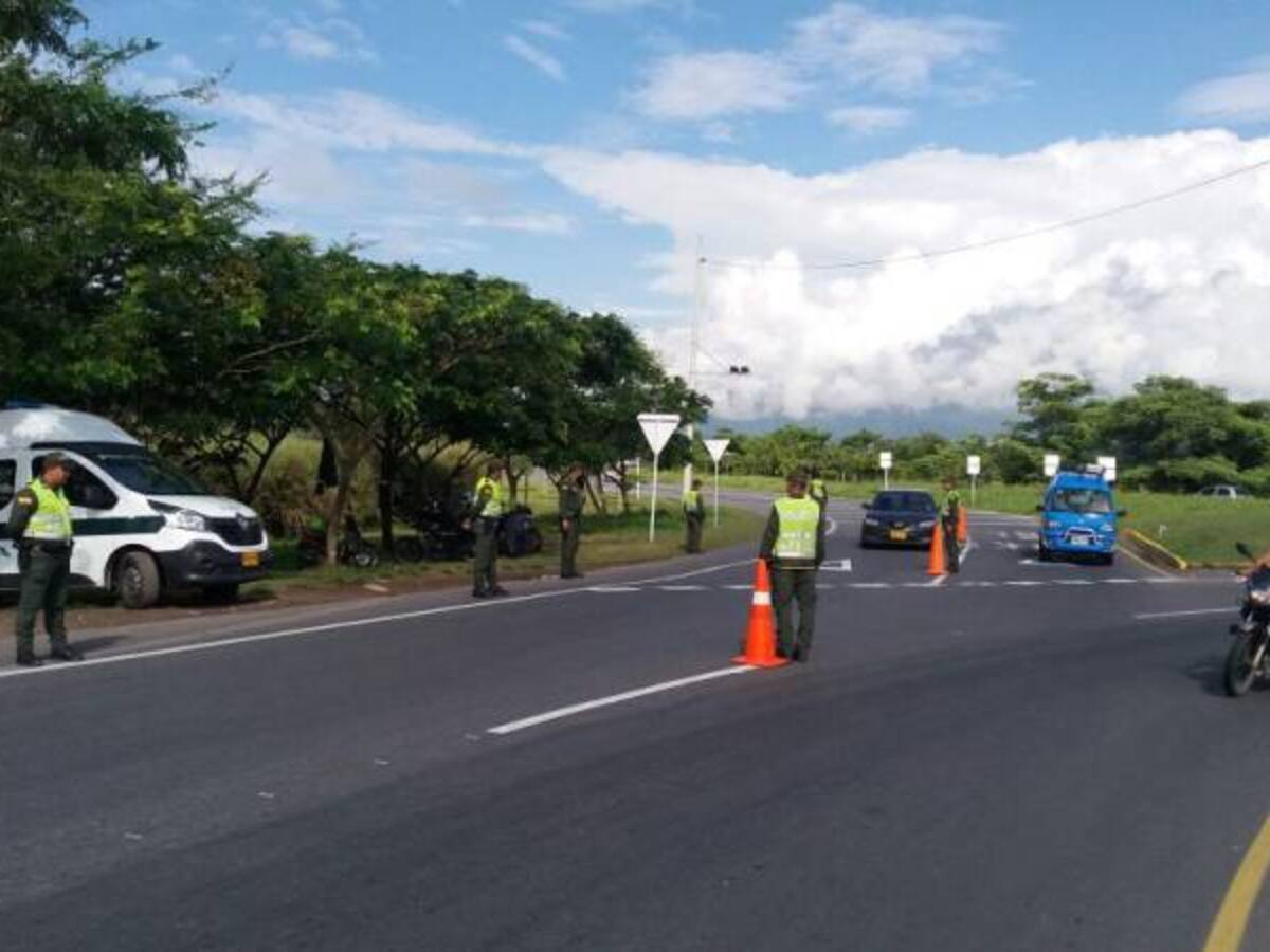 Se activa plan de movilidad en la vía hacia el Alto de la Línea