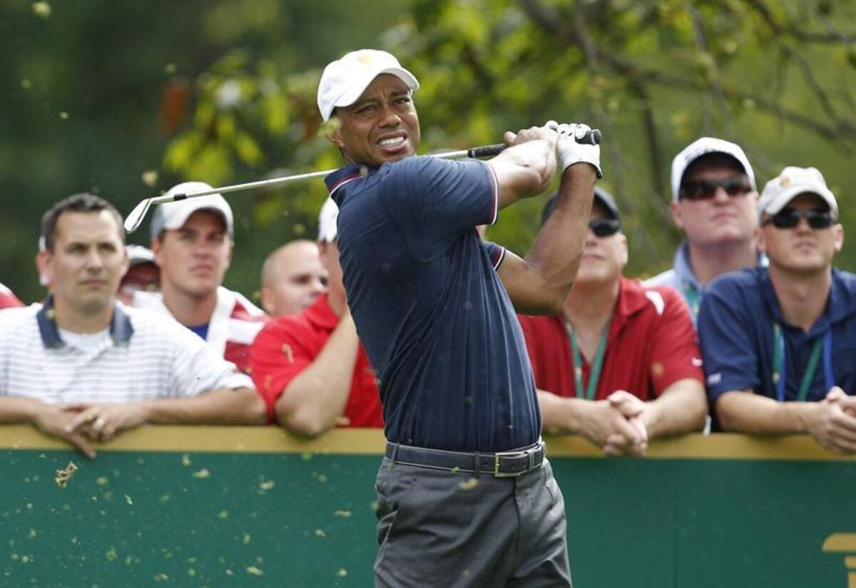 El estadounidense hizo pareja con Matt Kuchar en el enfrentamiento que tuvieron ante Ángel Cabrera y Marc Leishman y que ganaron 5-4, entregándole un punto al equipo de Estados Unidos, que al final de la jornada, lidera 3-5 contra 2.5 del equipo internacional.