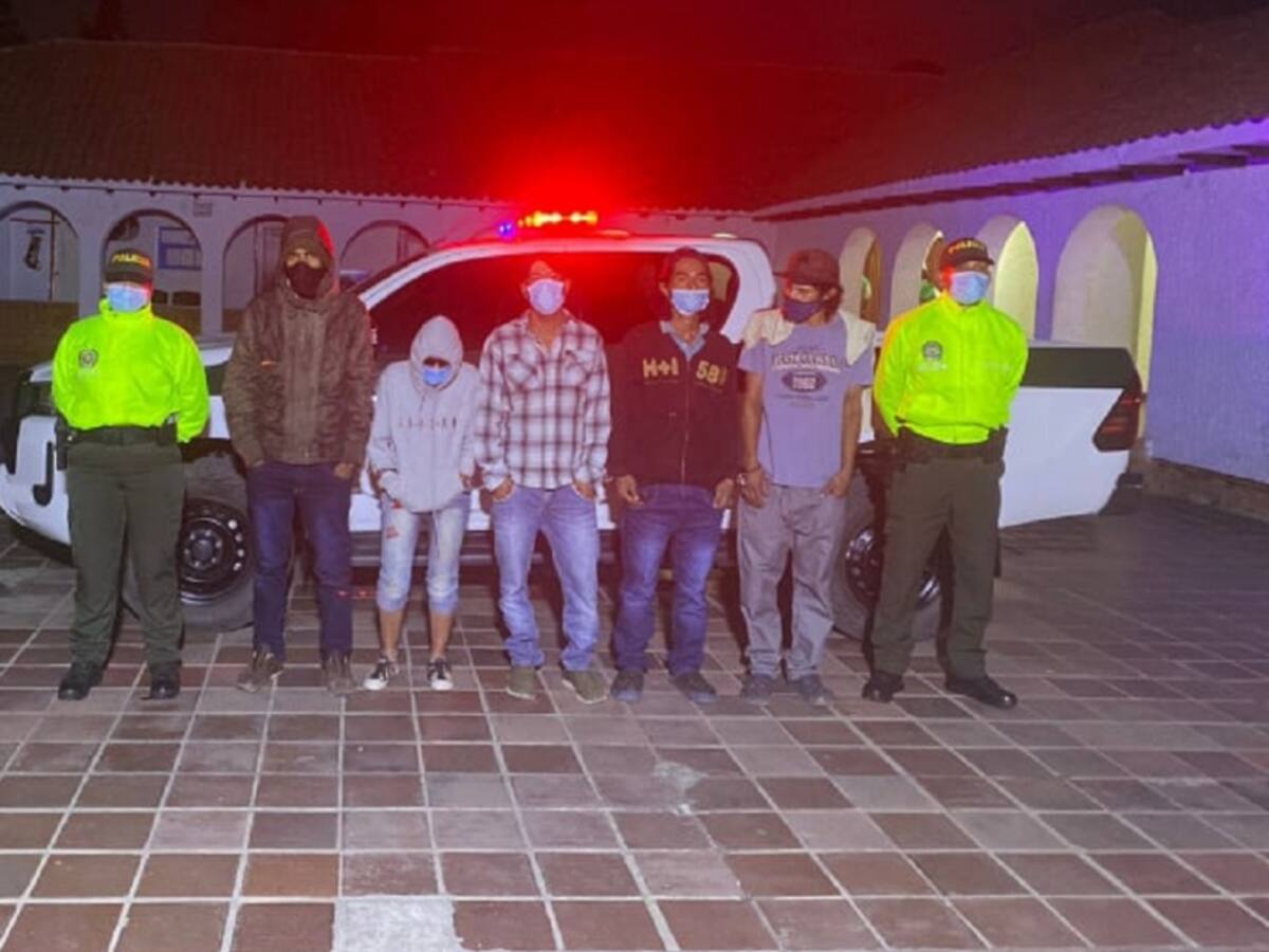 Capturados cinco integrantes del Tren Aragua en Pamplona